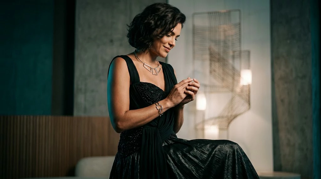 An editorial-style music awards scene representing Anitta's 2026 Latin GRAMMY nomination