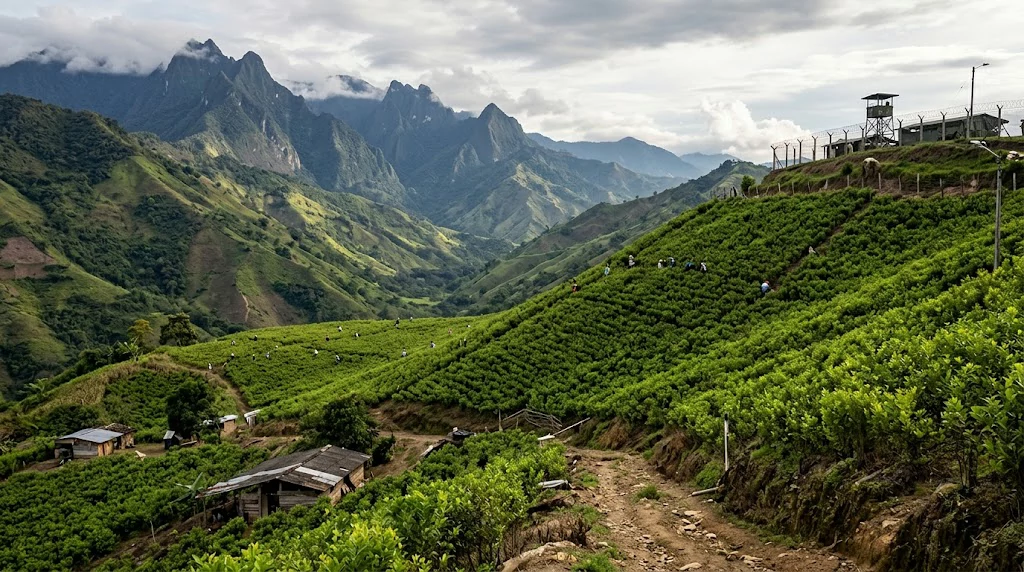 Colombia coca-growing region and counternarcotics operations