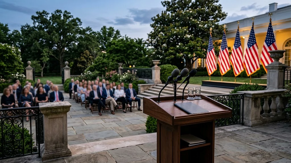 Trump's Ozempic story drew attention after remarks at a White House Rose Garden event